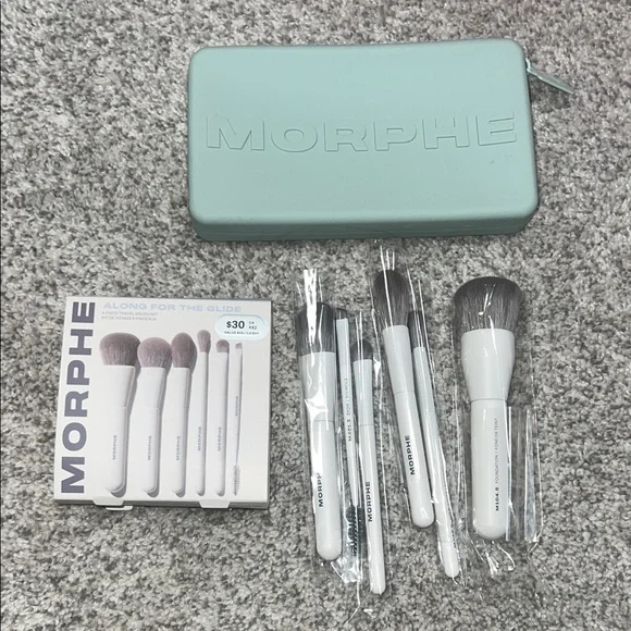 NEW! Morphe Travel Makeup Brush Collection 6 Pieces - Picture 1 of 4